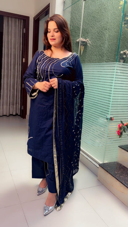 Linen Suit For Women - Kirti Kapoor Couture