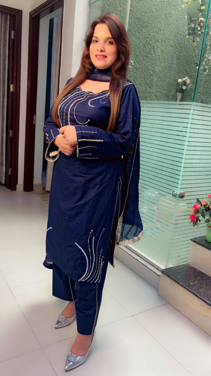 Linen Suit For Women - Kirti Kapoor Couture