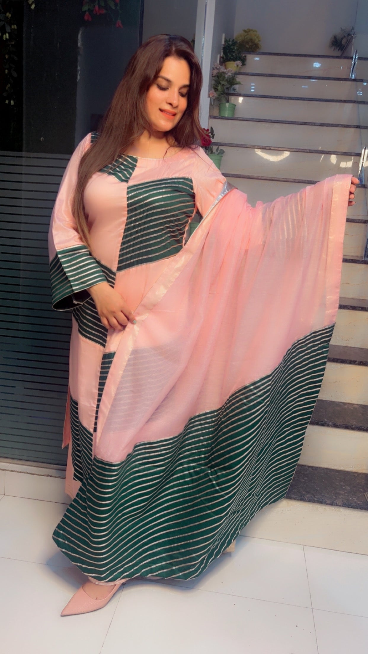 Party - wear Designer Kurti Set - Kirti Kapoor Couture
