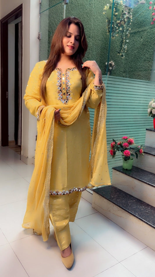 Partywear Suit - Kirti Kapoor Couture