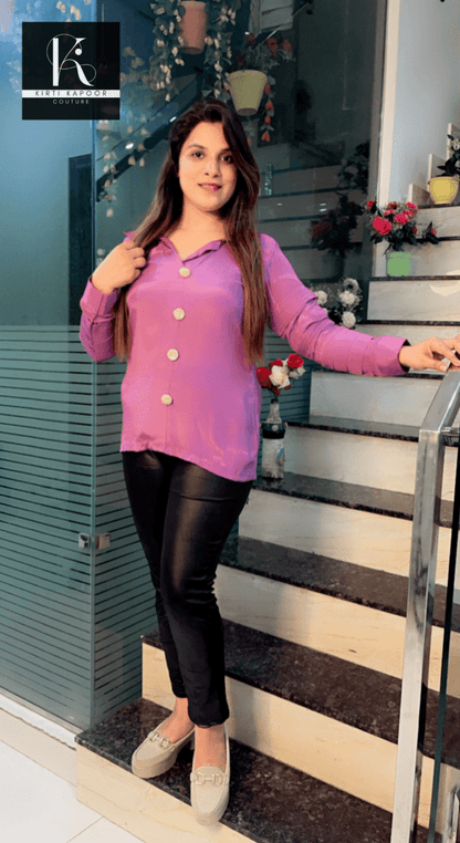 Shirt - Style Top (Apt daily and casual wear) - Kirti Kapoor Couture