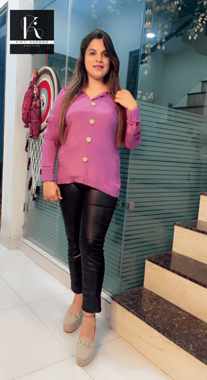 Shirt - Style Top (Apt daily and casual wear) - Kirti Kapoor Couture