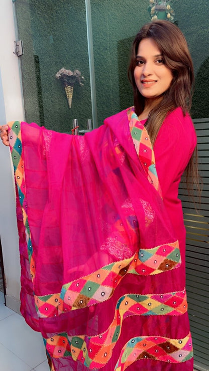 Spun and Worked Velvet Jarkan - Worked Designer Suit - Kirti Kapoor Couture