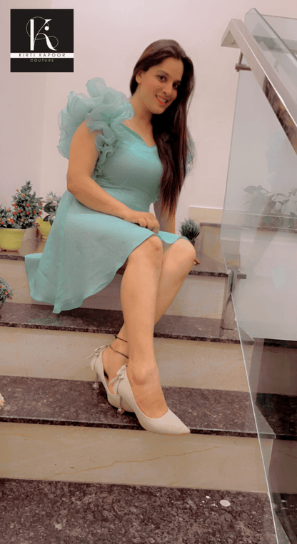 Stylish Tunic Made From Organza Fabric - Kirti Kapoor Couture
