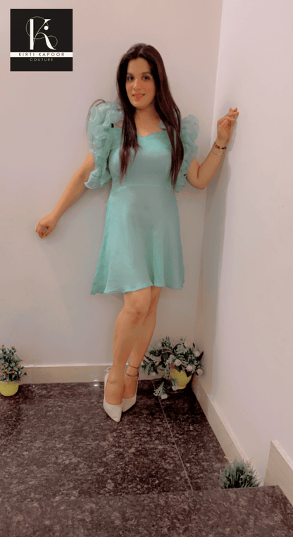 Stylish Tunic Made From Organza Fabric - Kirti Kapoor Couture