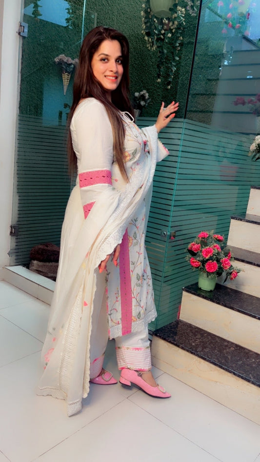 Thread - Worked Suit - Kirti Kapoor Couture