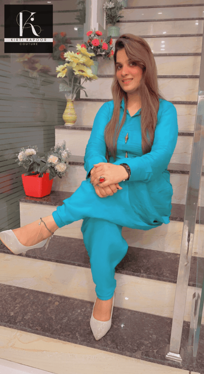 Traditional Dhoti & Shirt - Kirti Kapoor Couture
