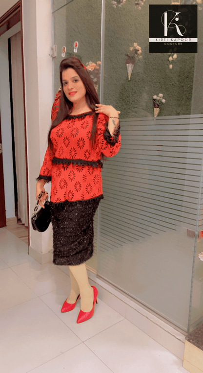 Woolen Collection - Skirt and Top - Kirti Kapoor Couture